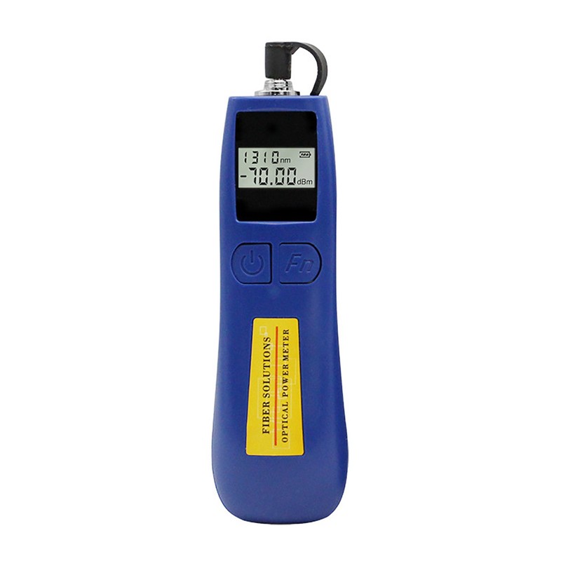Handheld Optical Power Meter ‑50dBm to +26dBm Sensitive Fiber Optic