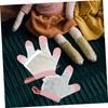 SUPVOX 1Pair Thumb Stop Gloves Comfortable Breathable Finger Guards for