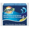 Scrubit Non-Scratch Cleaning Scrub Sponges- Scrubbing Dish Sponge Ideal for
