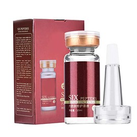 Suero Concentrado de Seis Péptidos de 10 Ml, Suero de Péptidos Faciales para el Cuidado de la Piel Antienvejecimiento, Blanqueamiento de la Piel, Antienvejecimiento, Antiarrugas,