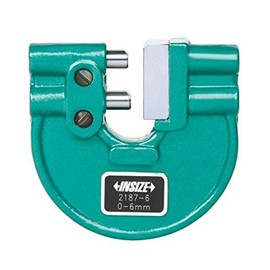 INSIZE 2187-6 Adjustable Snap Gage, 0" -.24"