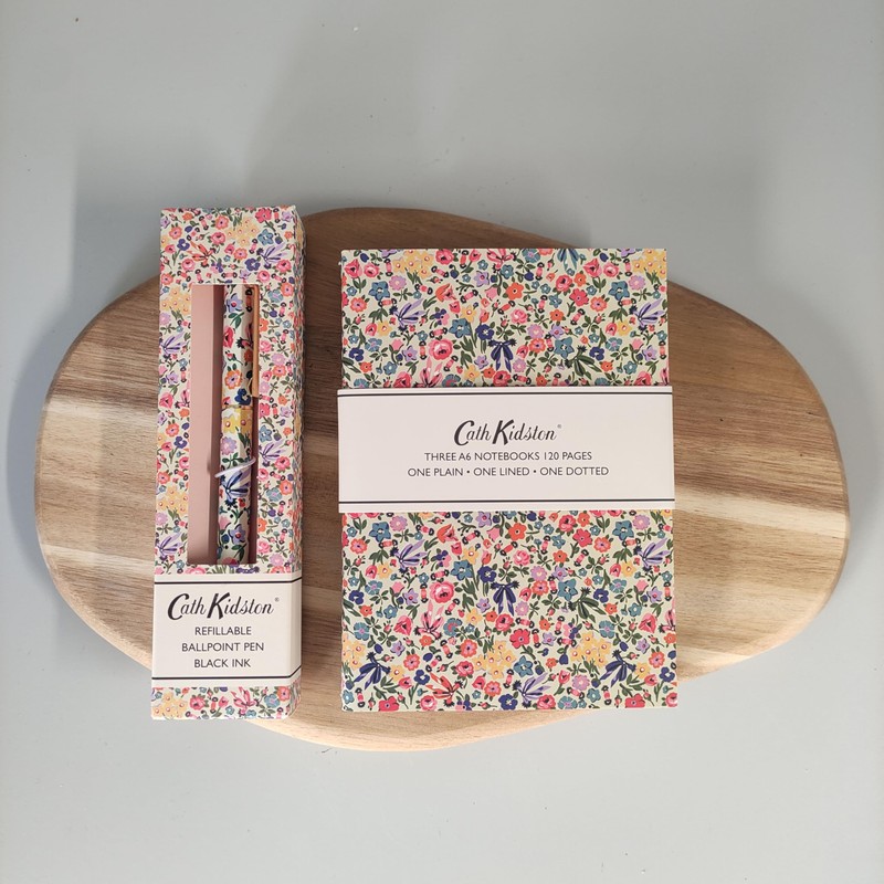 The Great British Card Company Cath Kidston 3 Pack Notebooks