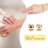 14K Gold Filled Round Ball Spacer Beads, Smooth Loose Ball