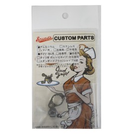 Studio Composite Handle Lock Nut Set B Daiwa/Abu Right Gun Meta.