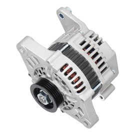 Alternator Replacement New Compatible with Nissan NX 1.6L 1991-1993, for Nissan Sentra 1.6L 1991-1994, 12V, 65Amp, CW, S4, IR/IF, Replace for 23100-0E700, 23100-0E705(Only for 1.6L)