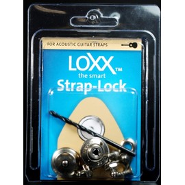 Loxx AG/B Instrument Strap Lock - Antique Brass