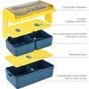 Azaya Ruby Lunch Box 1400ml Bento Box with Spoon, Fork,