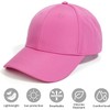 HERUAI Children's Baseball Cap with Ponytail for Girls Boys Golf