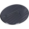 Fuel Tank Cover Trim Gas Cap Lid Carbon Fiber Style