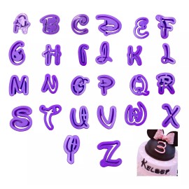 A4f Solutions Cortadores De Abecedario Para Fondant, Tipografía Fantasía