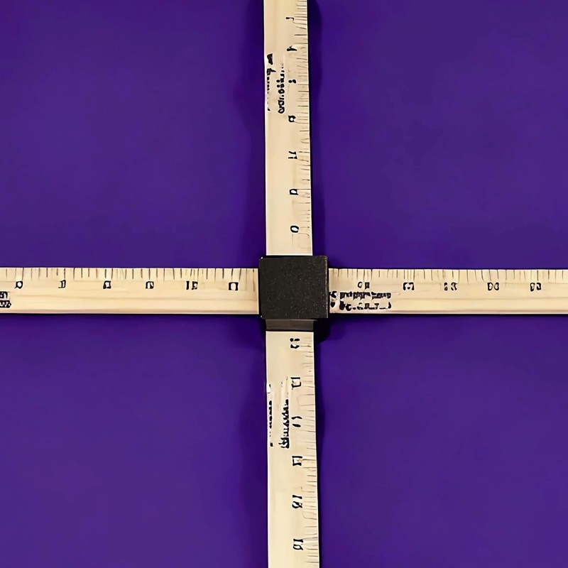 1PC Adapter for Yardstick Ruler, 1.1'' x 0.24'' Clothing Measurement