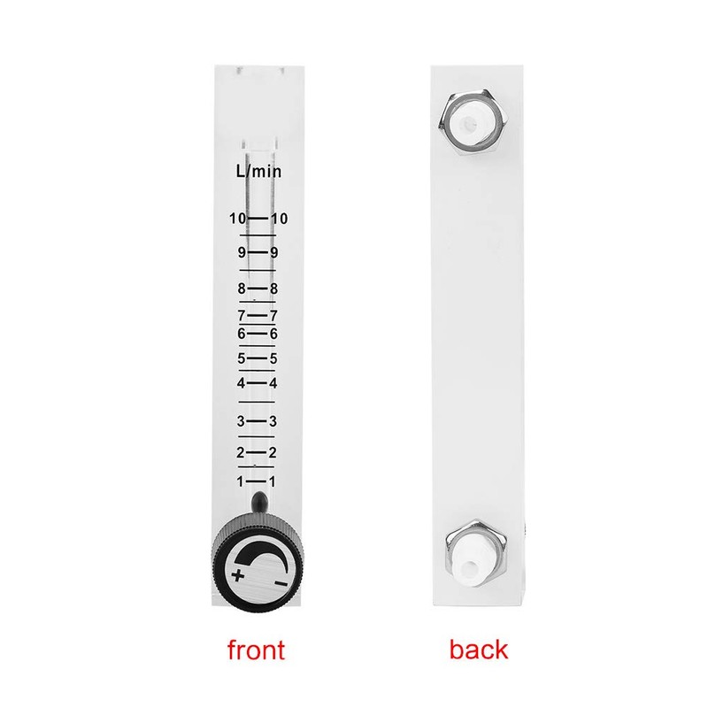Oxygen Air Flow Meter, LZQ-7 Gas Flow Meter 1-10LPM Flow