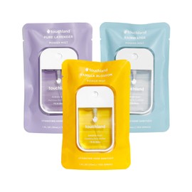 Touchland Touchland Power Mist Hydrating Hand Sanitizer Spray, BLOSSOM Trio Set (Lavender, Vanilla, Rainwater), 1 FL. OZ. Travel Size (Set of 3)