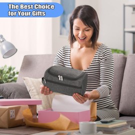 YINVA Crochet Kits for Beginners Adults,Crochet Yarn 15Pcsx25g,12Pcs Ergonomic Metal Crochet Hooks 2mm-8mm with Accessories Tools Knitting Kit Storage Case Crochet Starter Kit-Light Blue