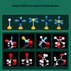 EXBEPE Comprehensive Chemistry Molecular Model Kit 406pc Organic and Inorganic