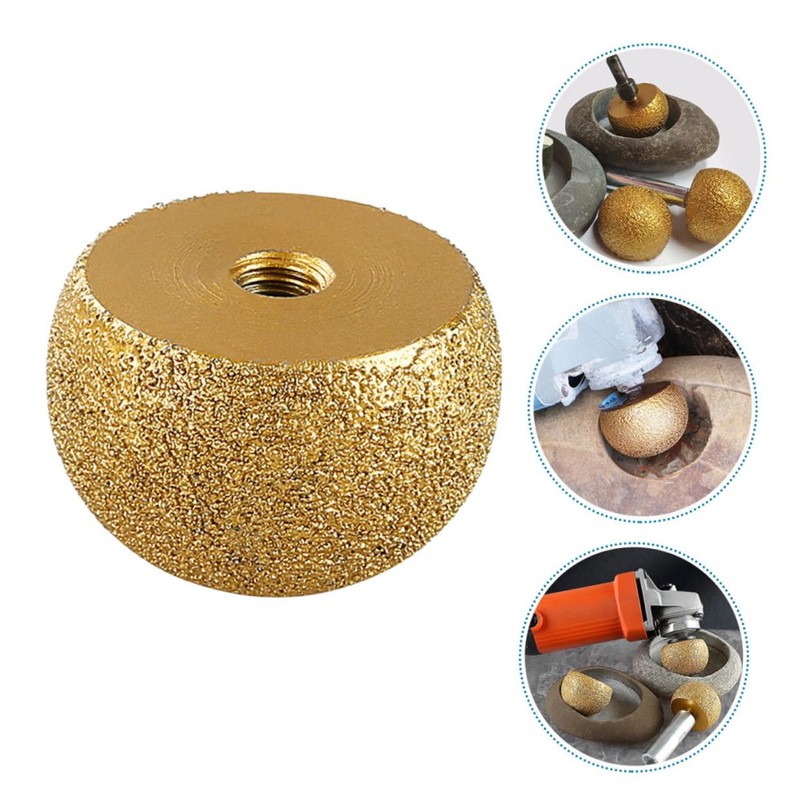 Kisangel Diamond Rotary Burr for DIY Planter Crafts Engraving Polishing