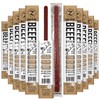 Zick's Hardwood Smoked Original Beef Meat Snacks 1.3oz | Gluten-Free, Paleo Friendly, No Hormones or MSG, High Protein, Clean Ingredients, On-the-Go Individually Wrapped Sticks | Beef - 12 Pack