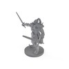 Half Orc Male Barbarian Two Swords Tabletop DND Gaming Miniature