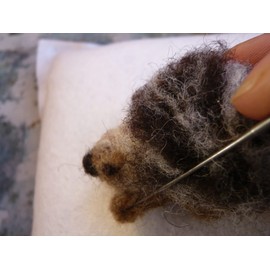 heidifeathers Carded Wool - Felting Wool Sliver - 'Wildlife Mix', Multicolor