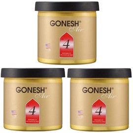 GONESH Air Freshener No. 4 (Orchard & Vine), 3-Piece Set, 2.8 oz (78 g)