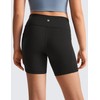 CRZ YOGA Girls Butterluxe Athletic High Waist Biker Shorts with