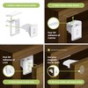 Skyla Homes Magnetic Cabinet Locks (12-Pack 2 Keys) Baby Proofing