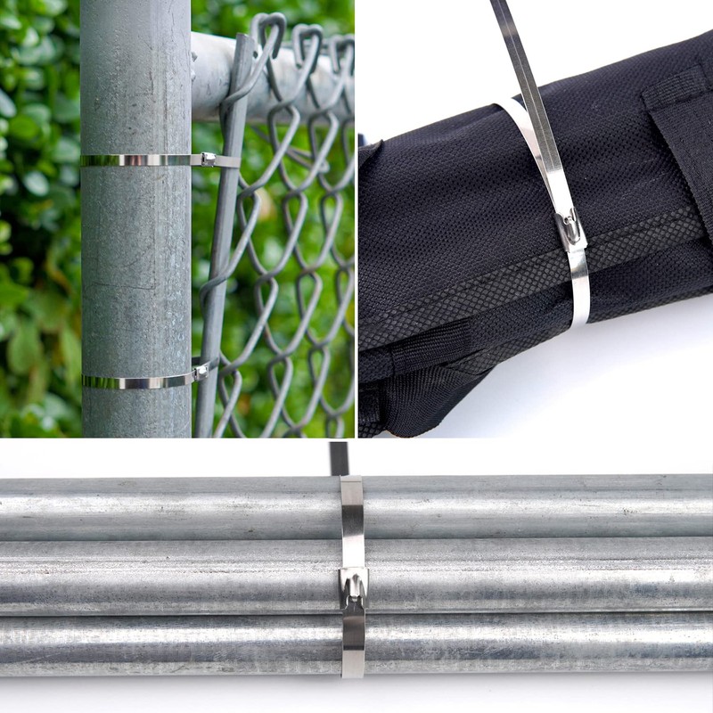 Metal Cable Zip Ties 30PCS 40 Inch Extra Long Heavy