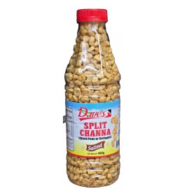 Dave's split Channa (Chickpeas or Garbanza) salted. 440g