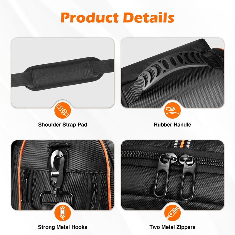 EUGOOCX Portable Power Station Carry Bag Compatible with Jackery Explorer