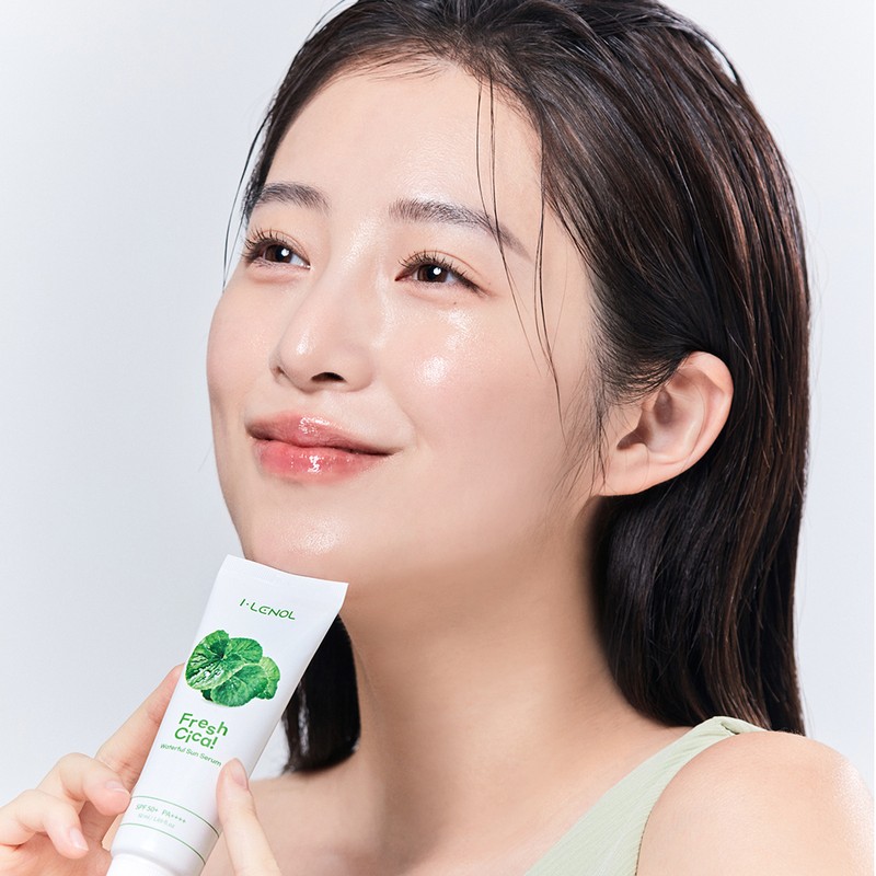 Ilenol Fresh Centella asiatica Vegan Trouble Calming Sun Cream 50ml