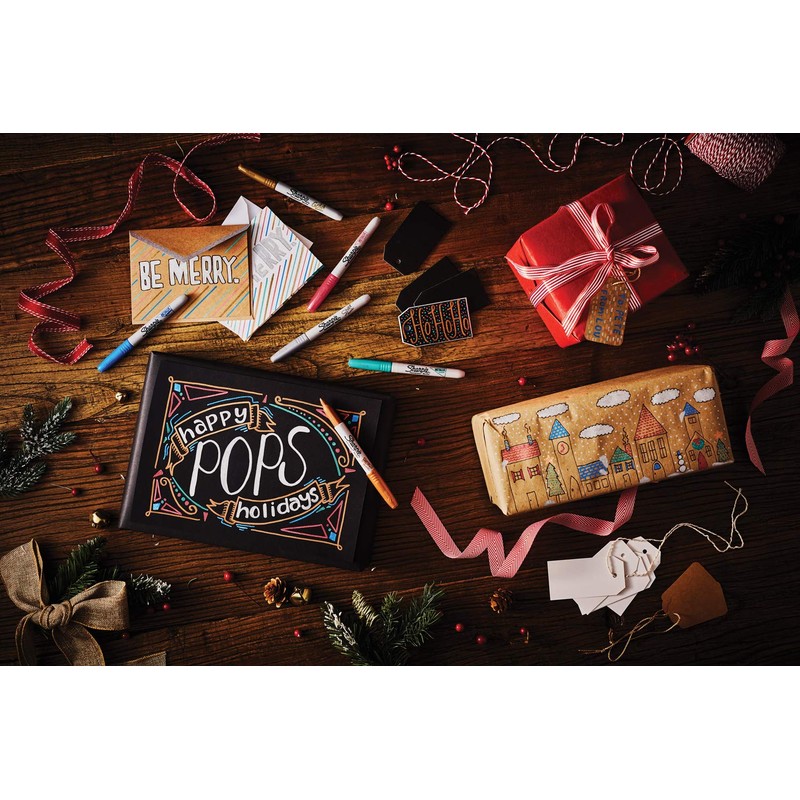 Sharpie Metallic Permanent Markers | Fine Point | Emerald Metallic