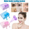 2Pcs Ice Facial Rollers Crystal Ball Refreshing Beauty Massager Roller