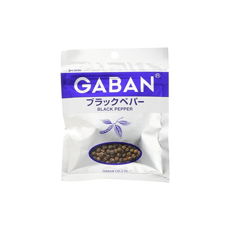 GABAN Black Pepper Hole Bag, 1.2 oz (35 g)