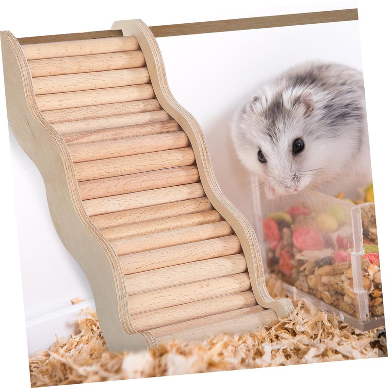 CORHAD Hamster Ladder Reptile Bridge Wave Climbing Toy for Hamsters