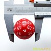 Bescon Polygonal Polyhedral Dice, 50 Sides Dice, D50 Die, 50