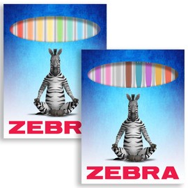 Zebra Pen Mildliner Dual Tip Highlighter Pens - Broad & Fine Tip Double Ended Markers - Pack of Colours in Cardboard Gift Box - Acid-Free & Non Toxic Ink (Deep & Warm 20 Pack)