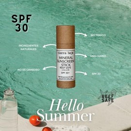 Tierra Baja Protector Solar Mineral en Barra SPF 30 30 g