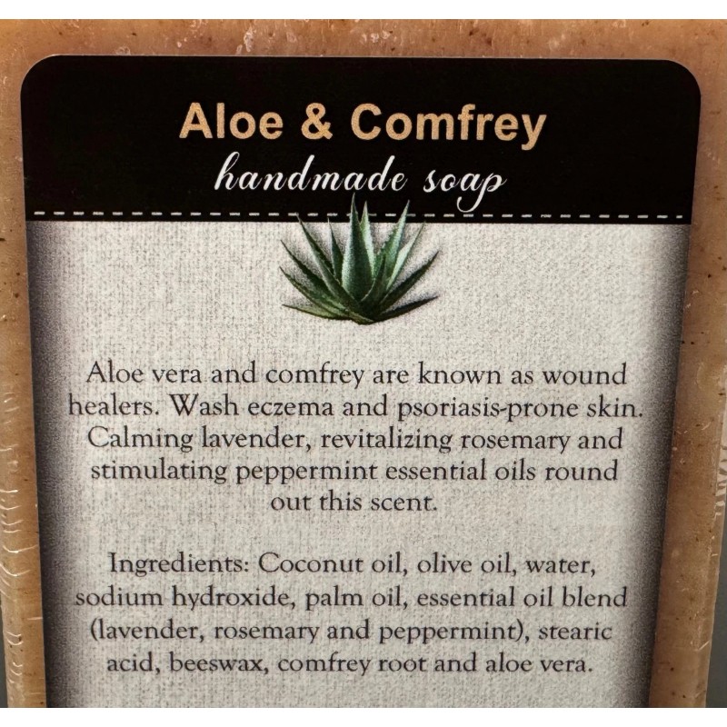 Garden Path Soap ALOE & COMFREY BAR SOAP - Calming