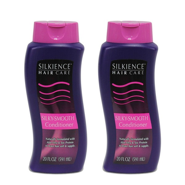 Silkience Silky-smooth Conditioner, 20 Oz (Pack of 2)