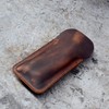 COLEAT Leather EDC Pocket Slip, Men Sheath Knife Pouch Army