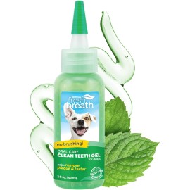 Cosmos Corporation Clean Teeth Gel for Dogs, Dental Care Toothpaste, Breath Freshener, 2 oz, Made i