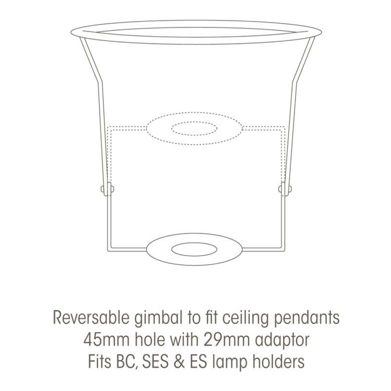 Oaks Lighting Cotton Drum Shade, 14-inch, Fabric, Mushroom Brown