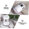 SAFIGLE 2pcs Vacuum Sub Jars Makeup Bottles for Travel Cream