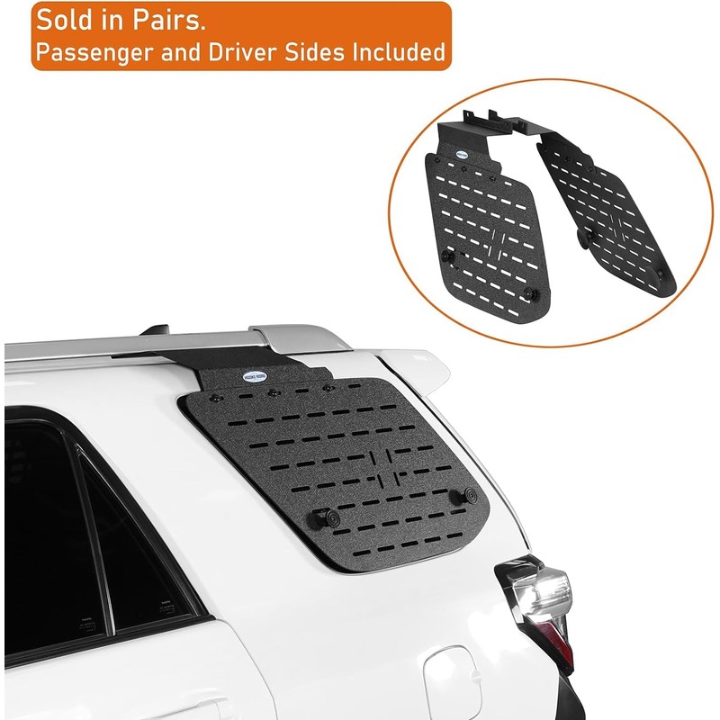 Hooke Road 4Runner Rear Window Exterior Molle Panel Kit for