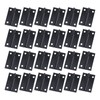 Antrader Folding Hinge, Cabinet Gate Closet Door Hinge 1-1/2'' Long