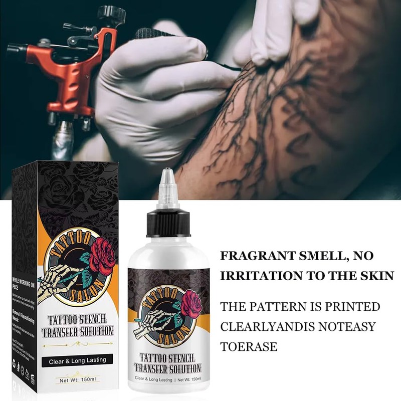 Tattoo Transfer Cream Gel, Tattoo Stencil Gel for Transfer Paper,