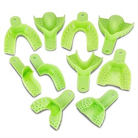 Practicon Autoclavable Impression Trays, Assortment, Pack of 10
