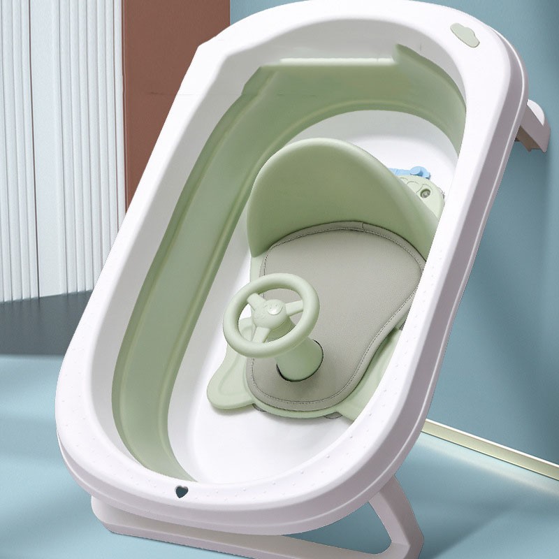 Baby Bath Seat Round Corners Triangular Structure Stable Bottom Bath