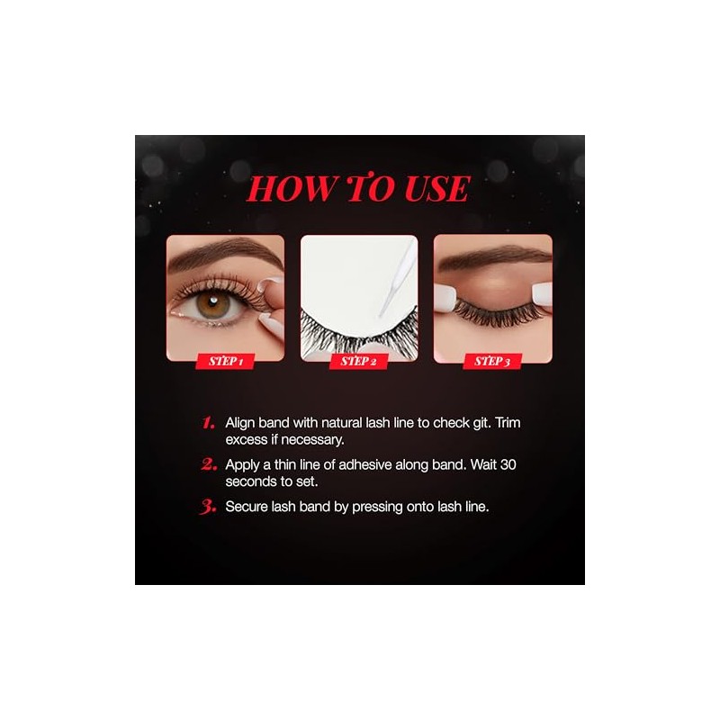Ardell Ardell false eyelashes demi wispies black, 1 pack (5
