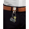 Lucky Line Key Safe Slip-On, 2” Wide Belt Key Ring